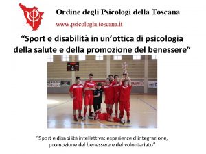 Ordine degli psicologi toscana