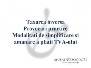 Taxarea inversa