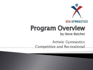 Steve butcher gymnastics