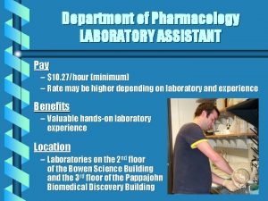 Pharmacology pay