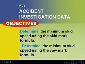 5-9 accident investigation data answers