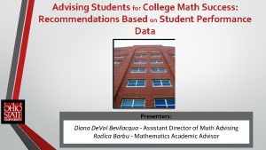 Osu math advising