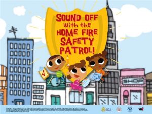Home fire safety patrol