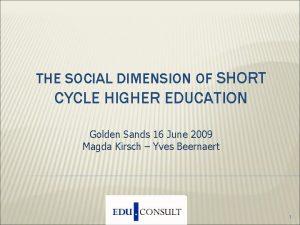 Short cycle higher education