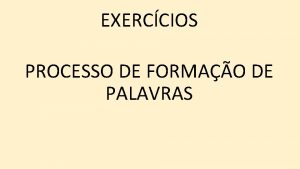 Composição por aglutinação Composição por aglutinação
