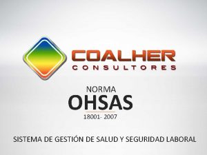 Ohsas 18801 Ohsas 18801