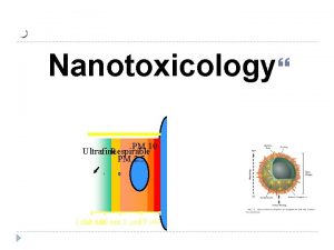 Nanotoxicology PM 10 Ultrafine Respirable PM 2 5