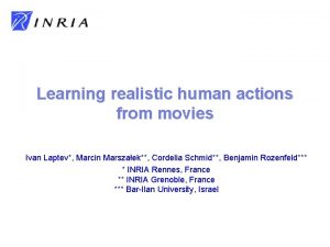 Learning realistic human actions from movies