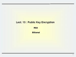 Elgamal encryption java