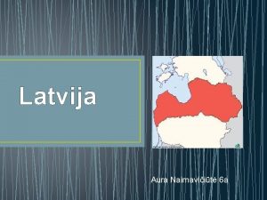 Latvijos nacionalinis patiekalas