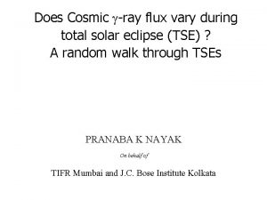 Does Cosmic ray flux vary during total solar