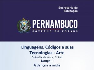 Linguagens Cdigos e suas Tecnologias Arte Ensino Fundamental