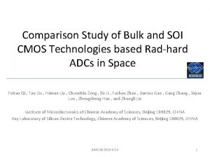 Soi vs bulk cmos