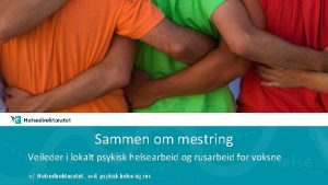 Sammen om mestring