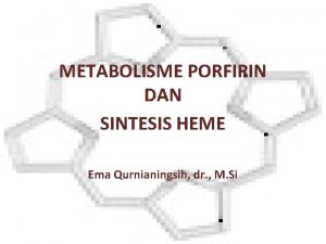 Skema metabolisme porfirin