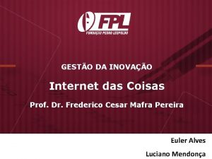 Internet das coisas