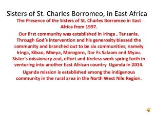 Sisters of st charles borromeo