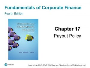 Fundamentals of Corporate Finance Fourth Edition Chapter 17