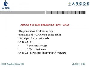 Argos cnes