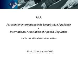 Association internationale de linguistique appliquée