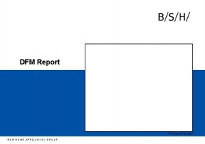 Dfm report