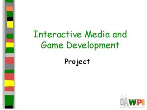 Game development mini project Game development mini project