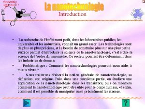 Introduction La recherche de linfiniment petit dans les