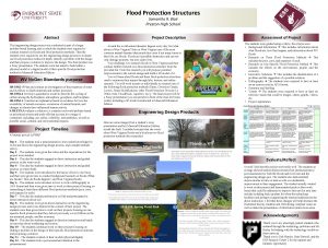 Flood Protection Structures Samantha R Blair Preston High