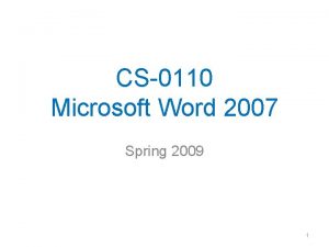 Microsoft word 2009 Microsoft word 2009