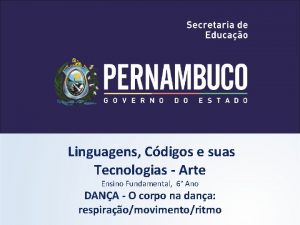 Linguagens Cdigos e suas Tecnologias Arte Ensino Fundamental