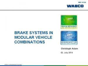 Brake paradigma