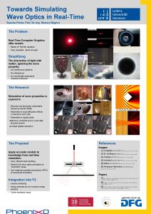 Towards Simulating Wave Optics in RealTime Sascha Fricke