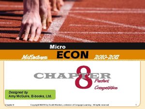 Micro Mc Eachern ECON 8 2010 2011 CHAPTER