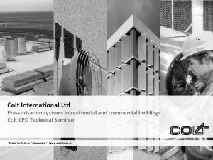 Colt international ltd