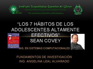 Hábitos de adolescentes inefectivos