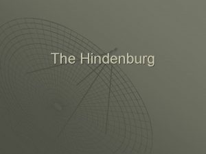 Hindenburg design plans