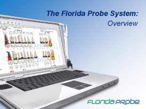 The Florida Probe System Overview The Florida Probe