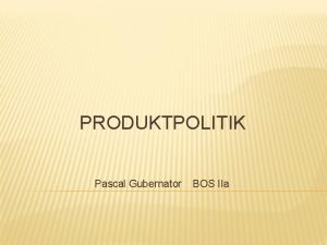 Produktdiversifikation