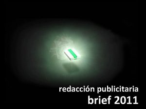 redaccin publicitaria brief 2011 la marca Topline es