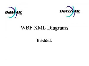 WBF XML Diagrams Batch ML Name of an