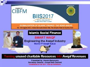 Islamic Social Finance SMART WAQF Engineering the Awqaf