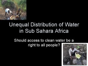 Does africa have water