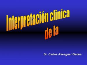 Dr carlos almaguer