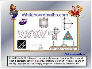 Whiteboardmaths com Stand SW 100 2004 2008 All