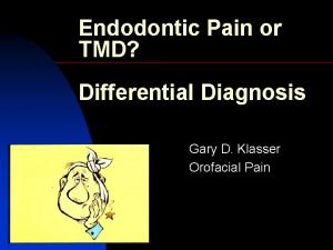 Neurovascular toothache