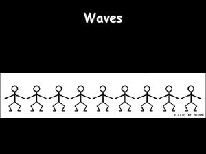 A wave is a disturbance that transfers energy