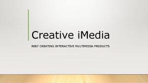 R087 interactive multimedia products