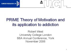 Prime theory of motivation