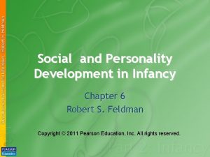 Personality development in infancy