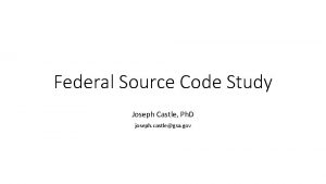 Federal source code policy